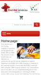 Mobile Screenshot of firstaidservice.eu